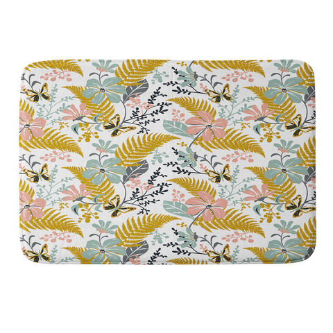 Heather Dutton Eden White Memory Foam Bath Mat