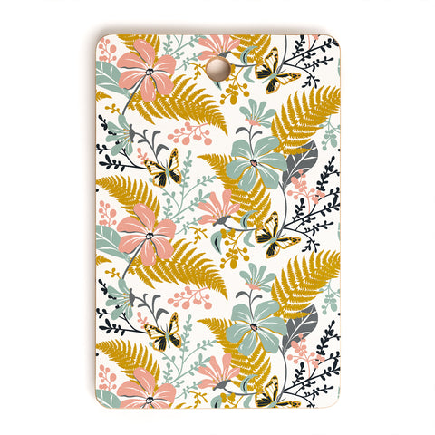 Heather Dutton Eden White Cutting Board Rectangle