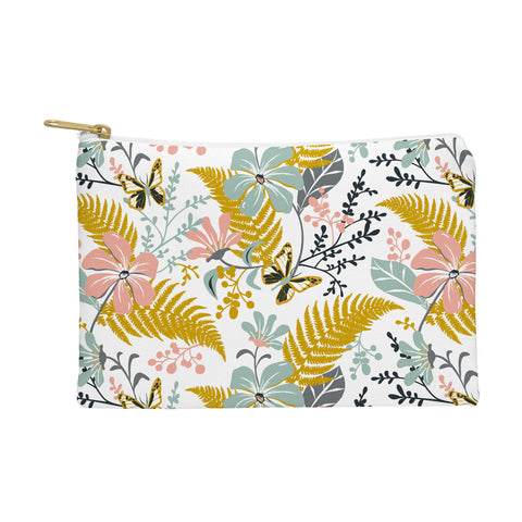 Heather Dutton Eden White Pouch