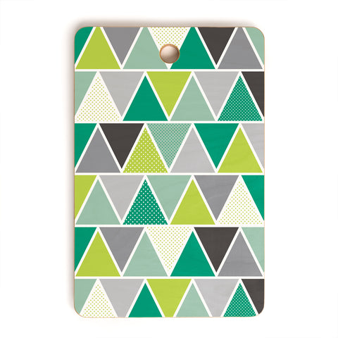 Heather Dutton Emerald Triangulum Cutting Board Rectangle