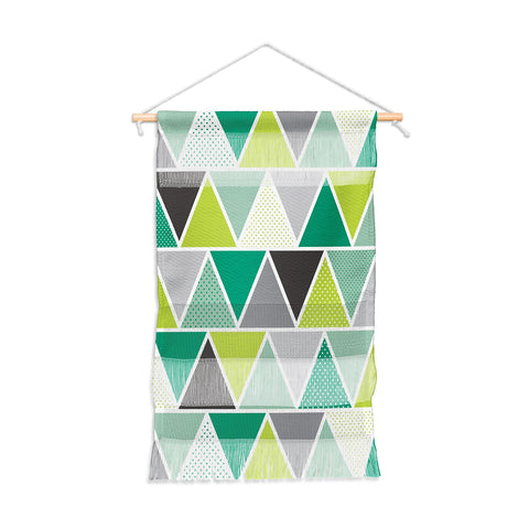 Heather Dutton Emerald Triangulum Wall Hanging Portrait