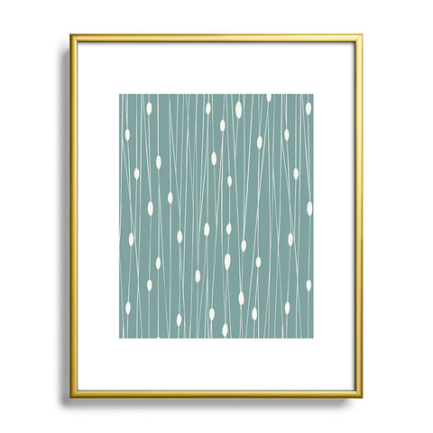 Heather Dutton Entangled Metal Framed Art Print