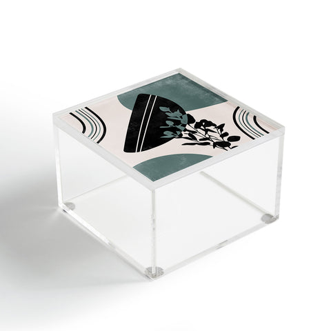 Heather Dutton Eucalyptus Boho Botanical Acrylic Box