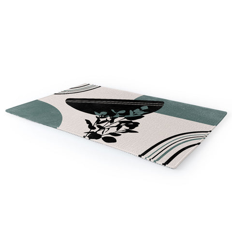 Heather Dutton Eucalyptus Boho Botanical Area Rug