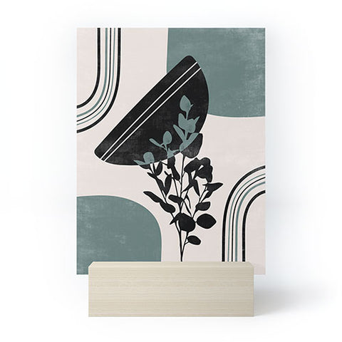 Heather Dutton Eucalyptus Boho Botanical Mini Art Print