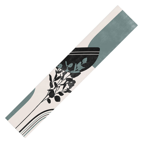 Heather Dutton Eucalyptus Boho Botanical Table Runner