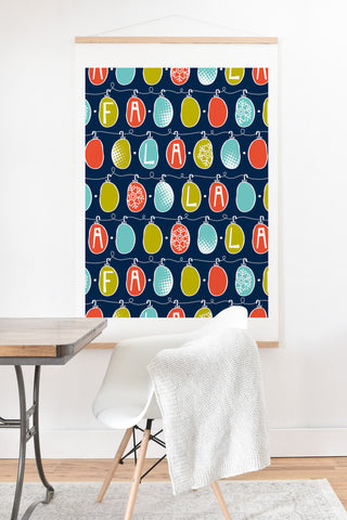 Heather Dutton Fa La La La La Art Print And Hanger