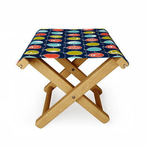 Heather Dutton Fa La La La La Folding Stool