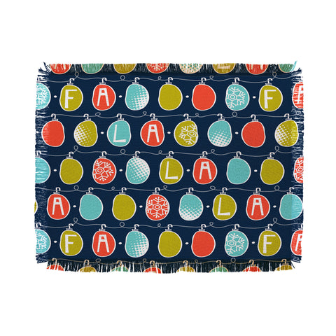 Heather Dutton Fa La La La La Throw Blanket
