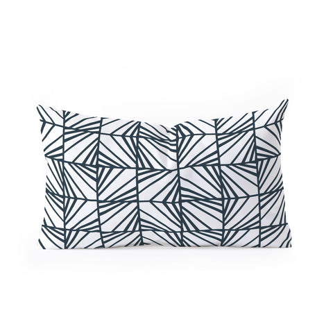 Heather Dutton Facets Optic Oblong Throw Pillow