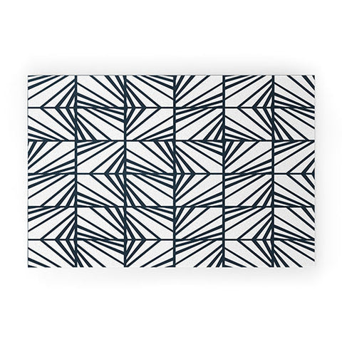 Heather Dutton Facets Optic Welcome Mat