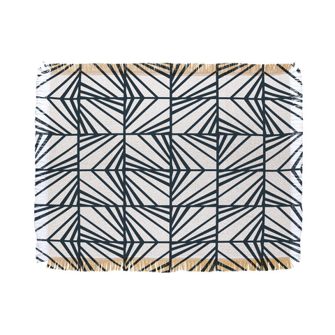 Heather Dutton Facets Optic Throw Blanket