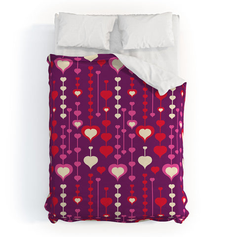 Heather Dutton Falling In Love Duvet Cover