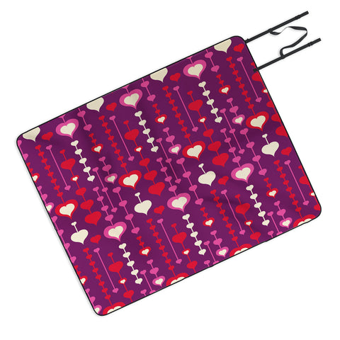 Heather Dutton Falling In Love Picnic Blanket