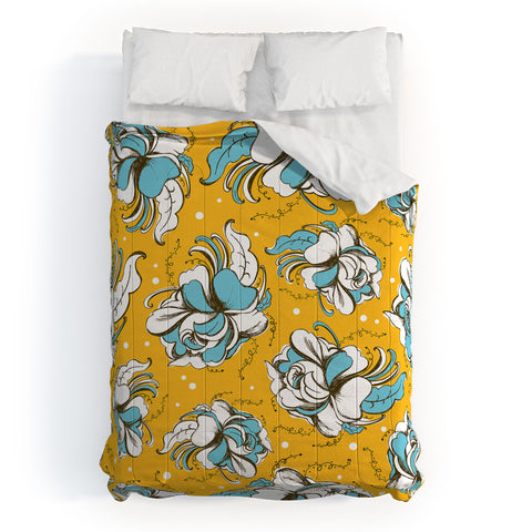 Heather Dutton Felicity Golden Comforter