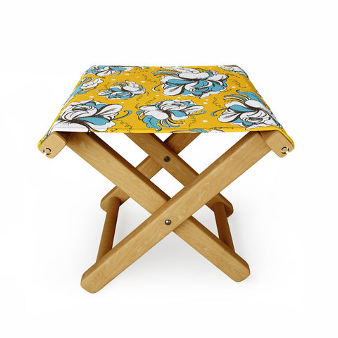 Heather Dutton Felicity Golden Folding Stool