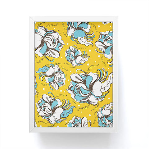 Heather Dutton Felicity Golden Framed Mini Art Print