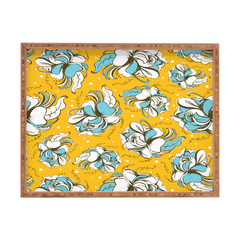 Heather Dutton Felicity Golden Rectangular Tray