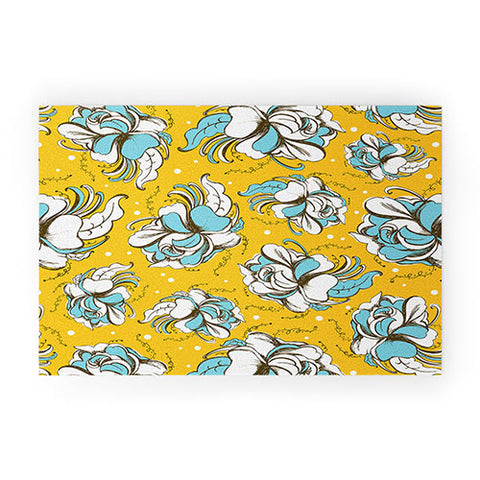 Heather Dutton Felicity Golden Welcome Mat