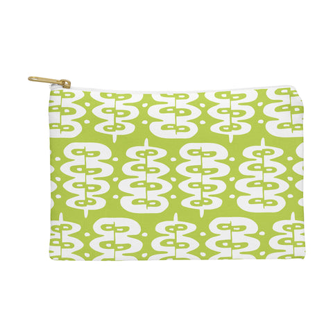 Heather Dutton Fern Frond Green Pouch