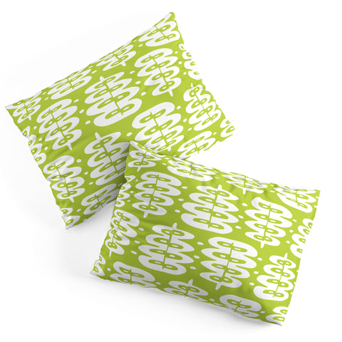 Heather Dutton Fern Frond Green Pillow Shams