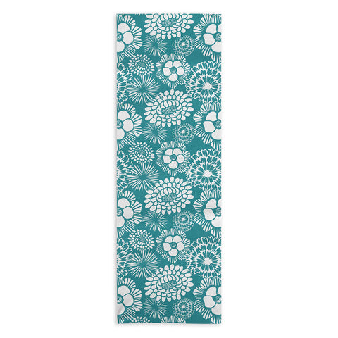 Heather Dutton Festibloom Yoga Towel