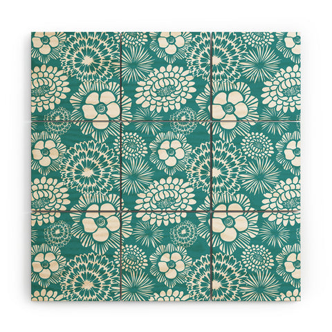 Heather Dutton Festibloom Wood Wall Mural