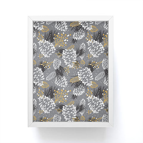 Heather Dutton Festive Forest Silver Framed Mini Art Print