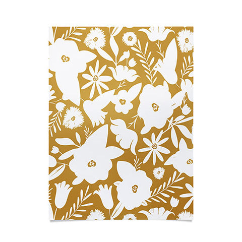 Heather Dutton Finley Floral Goldenrod Poster