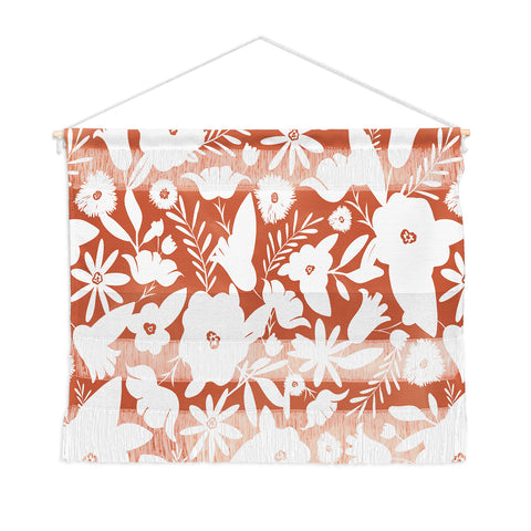 Heather Dutton Finley Floral Terra Cotta Wall Hanging Landscape