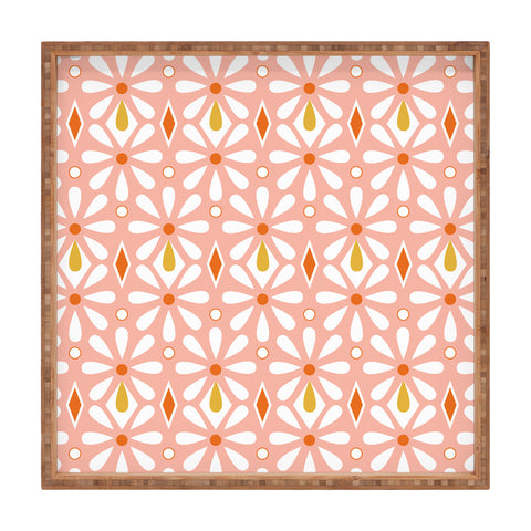 Heather Dutton Fleurette Radiant Square Tray