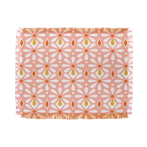 Heather Dutton Fleurette Radiant Throw Blanket