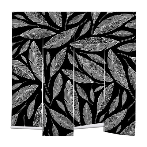 Heather Dutton Float Like A Feather Black Wall Mural