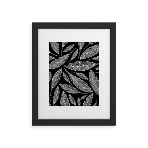 Heather Dutton Float Like A Feather Black Framed Art Print