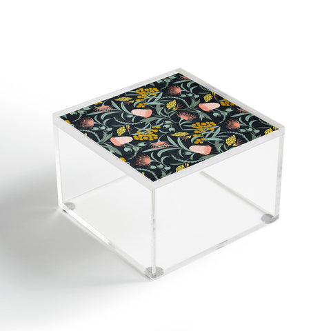 Heather Dutton Flora Australis Midnight Acrylic Box