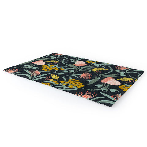 Heather Dutton Flora Australis Midnight Area Rug