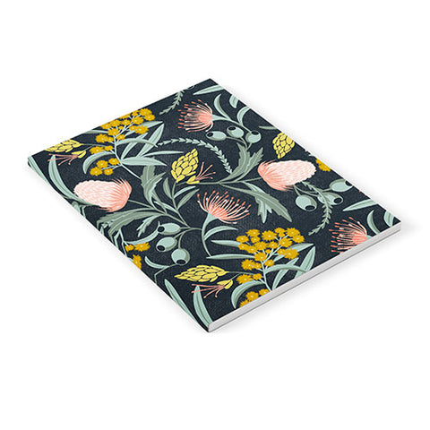 Heather Dutton Flora Australis Midnight Notebook