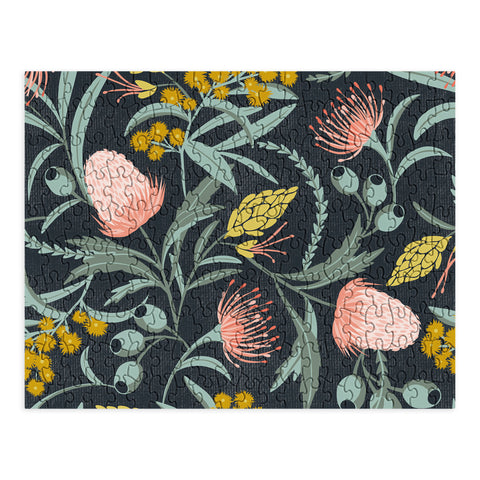 Heather Dutton Flora Australis Midnight Puzzle