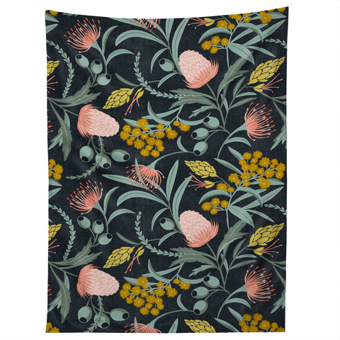 Heather Dutton Flora Australis Midnight Tapestry