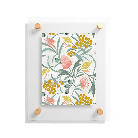 Heather Dutton Flora Australis White Floating Acrylic Print