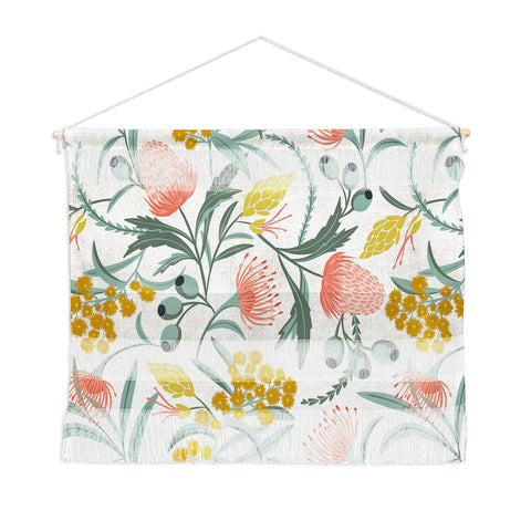 Heather Dutton Flora Australis White Wall Hanging Landscape