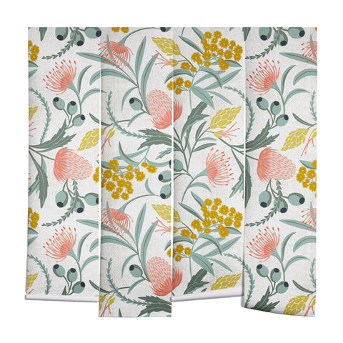 Heather Dutton Flora Australis White Wall Mural