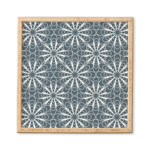 Heather Dutton Flora Midnight Framed Wall Art