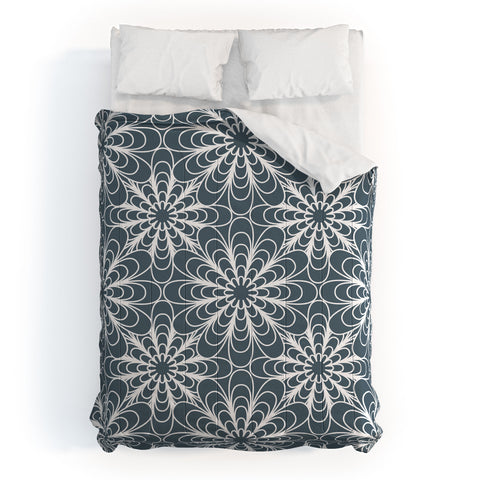 Heather Dutton Flora Midnight Comforter