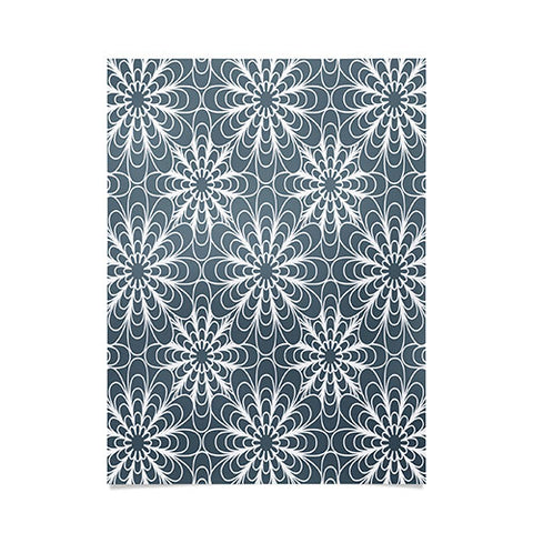 Heather Dutton Flora Midnight Poster