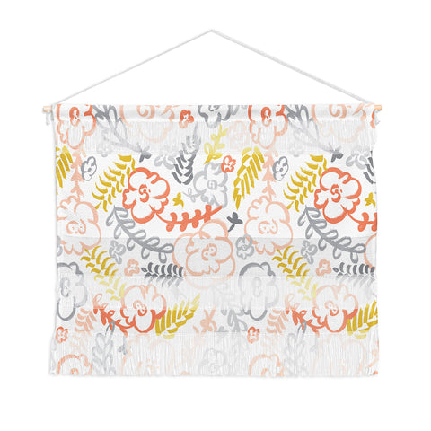 Heather Dutton Floral Brush Wall Hanging Landscape