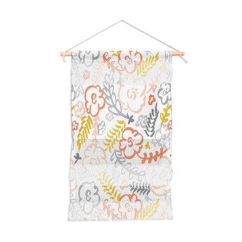 Heather Dutton Floral Brush Wall Hanging Portrait