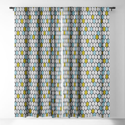 Heather Dutton Foliar Blackout Window Curtain