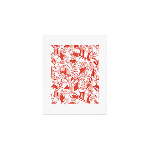 Heather Dutton Fragmented Flame Art Print