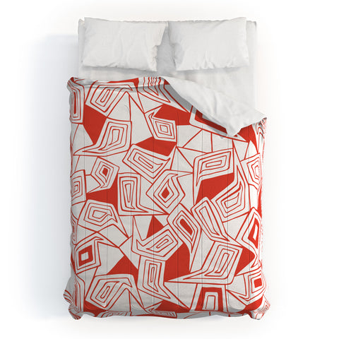 Heather Dutton Fragmented Flame Comforter
